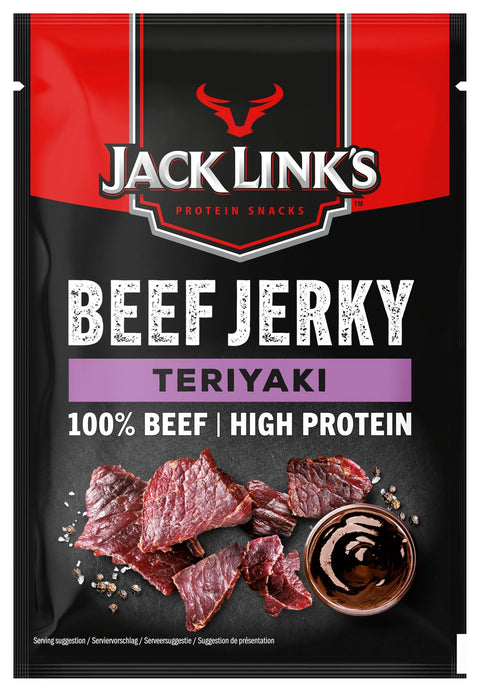 Jack Link's - Beef jerky Teriyaki 25 g - Délices Low Carb