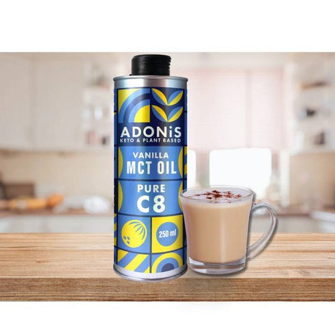 Adonis - Huile MCT C8 Vanille, 250 ml