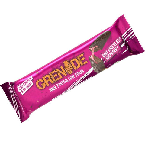 Grenade, Hi Protein Low Sugar Dark chocolate Raspberry 60 g