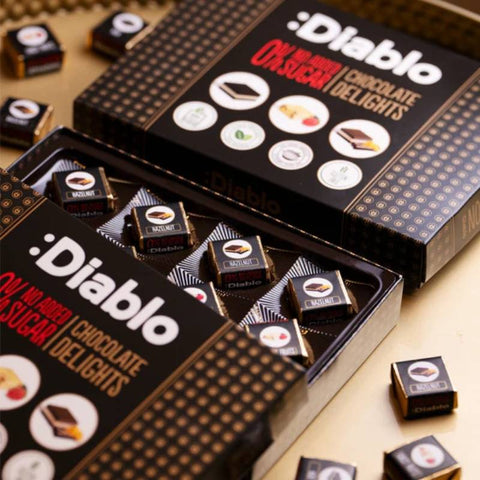 Diablo - Coffret : "Délices chocolatés" Diablo - 115 g - Délices Low Carb