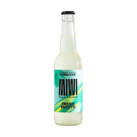 MIWI - Kombucha sans sucre : Fresh Mojito 33 Cl