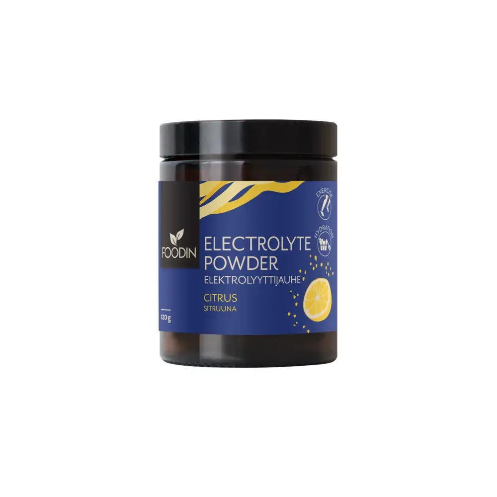 FOODIN Électrolytes citron sans sucres ajoutés 120 g