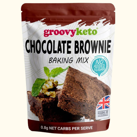 Groovy Keto -Mix pour brownie au chocolat 245 g - Délices Low Carb