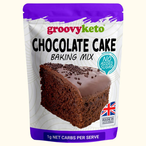 Groovy Keto -Mix pour gâteau au chocolat 260 g - Délices Low Carb