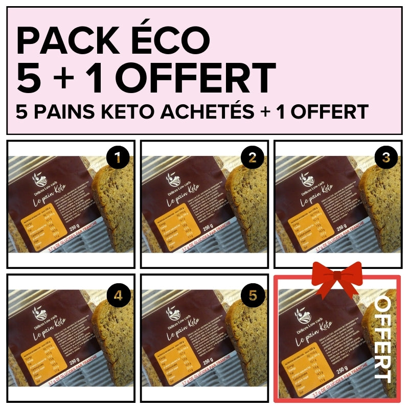 PACKÉCO-5painsketoachetés+1offert