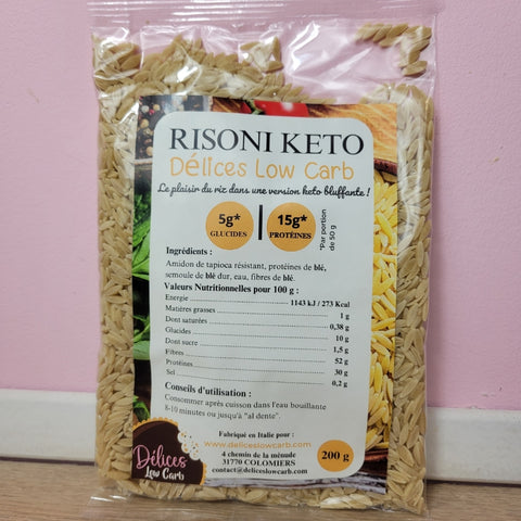 Délices Low Carb - Risoni keto 200 g