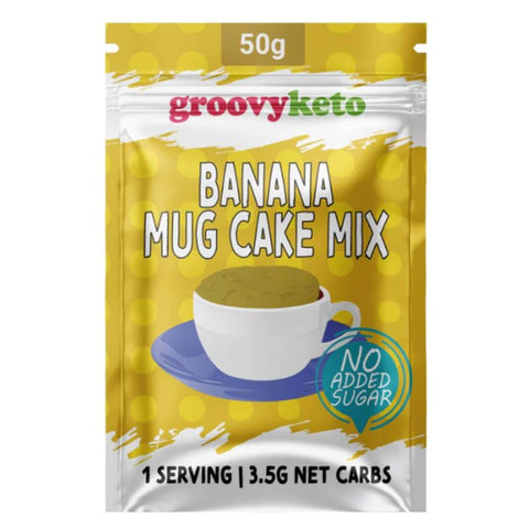 Groovy Keto - Banana bread baking mix keto - 2 formats au choix - Délices Low Carb