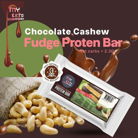 My Keto - Chocolate cashew protein Bar 50 g