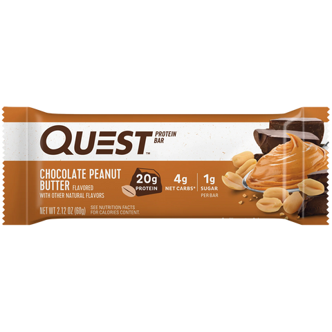 Quest - Barre protéinée chocolate peanut butter 60 g