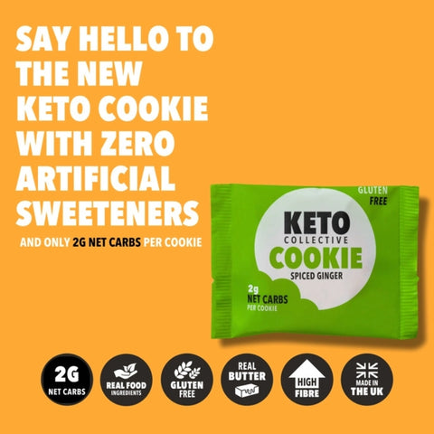 Keto Collective - Cookie sans gluten, spiced Ginger 30 g