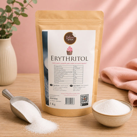Eritritol Naturaleza 1 kg - Délices Low Carb