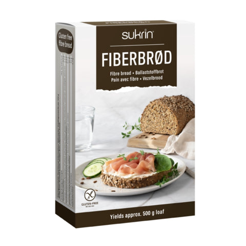Sukrin, Fiber Bread sans gluten, 250 g - Délices Low Carb