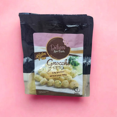 Nouveau format & nouveau prix ! Gnocchi keto & sans gluten, 200 g Délices Low Carb - Délices Low Carb