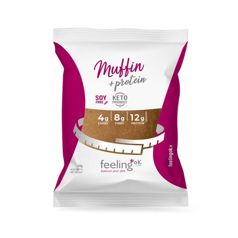 Muffin nature keto + Protein Feeling Ok (50 g) - Délices Low Carb