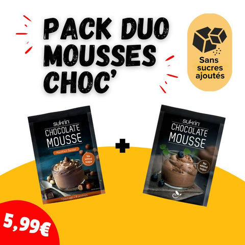 Pack duo mousses choc' !