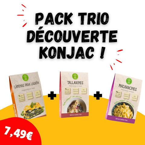 Pack trio découverte konjac !