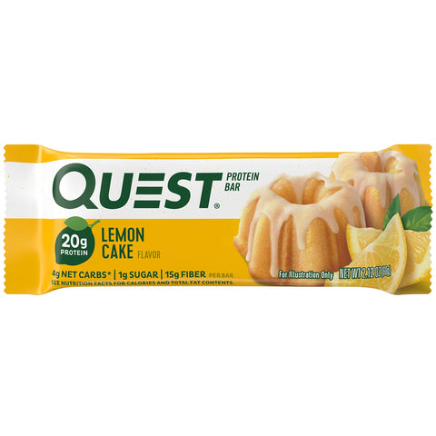 Quest - Barre protéinée lemon cake 60 g