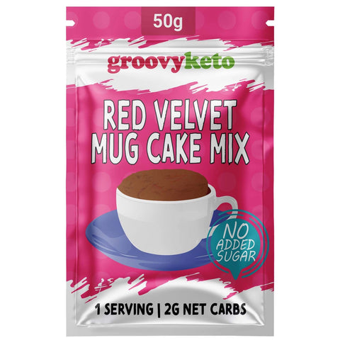 Groovy Keto - Mug cake mix Red velvet 50 g