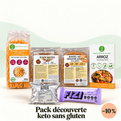Pack découverte keto sans gluten