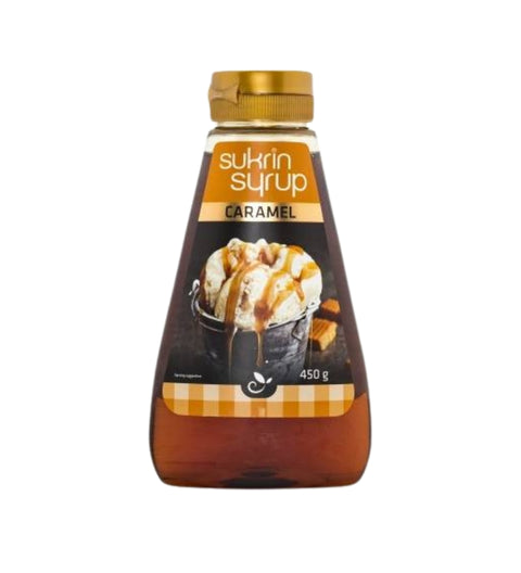 A - Sukrin - Sirop Caramel sans sucre, 450 g