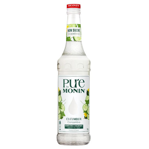 MONIN - Pure Sirop sans sucre ni édulcorant - Concombre