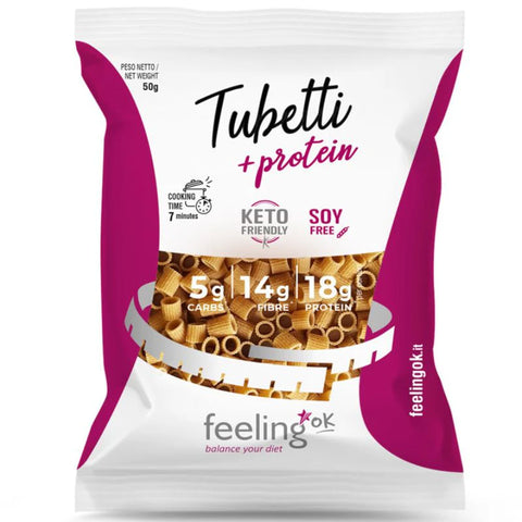 Feeling OK - Tubetti + protein 50 g - Délices Low Carb
