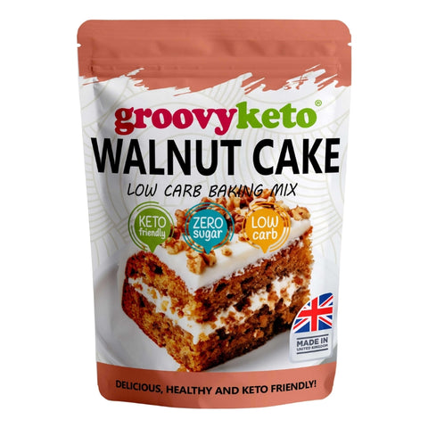 Groovy Keto -Mix pour gâteau au noix 280 g - Délices Low Carb
